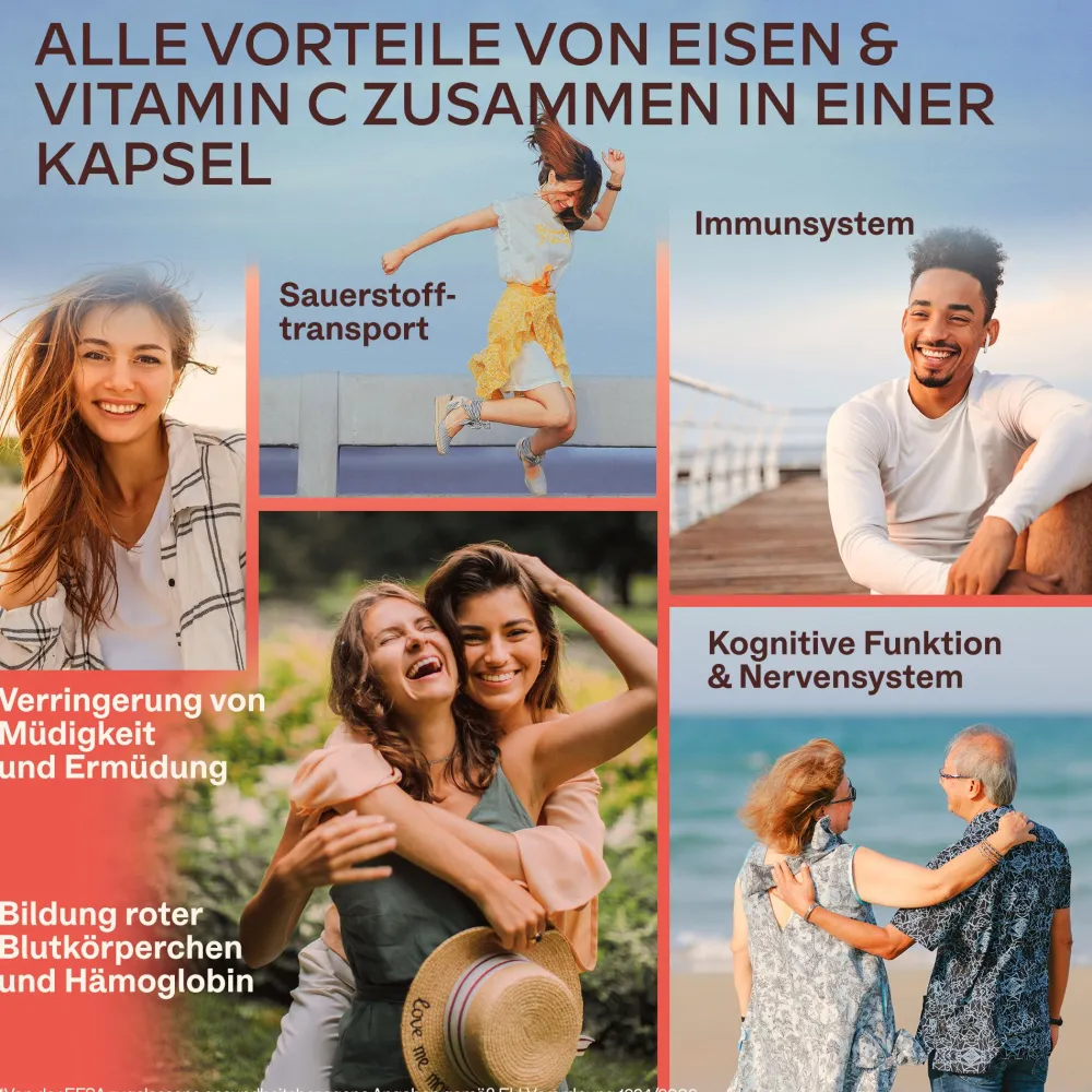 Aavalabs Eisenbisglycinat mit Vitamin C | Hochdosiert für Eisenmangel | 4-Monats-Vorrat> Sale
