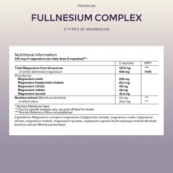 Aavalabs Hochdosiertes Magnesium Komplex 1651mg | Bisglycinat, Citrate, Malat uvm. | 180 Kapseln><noscript><img width=