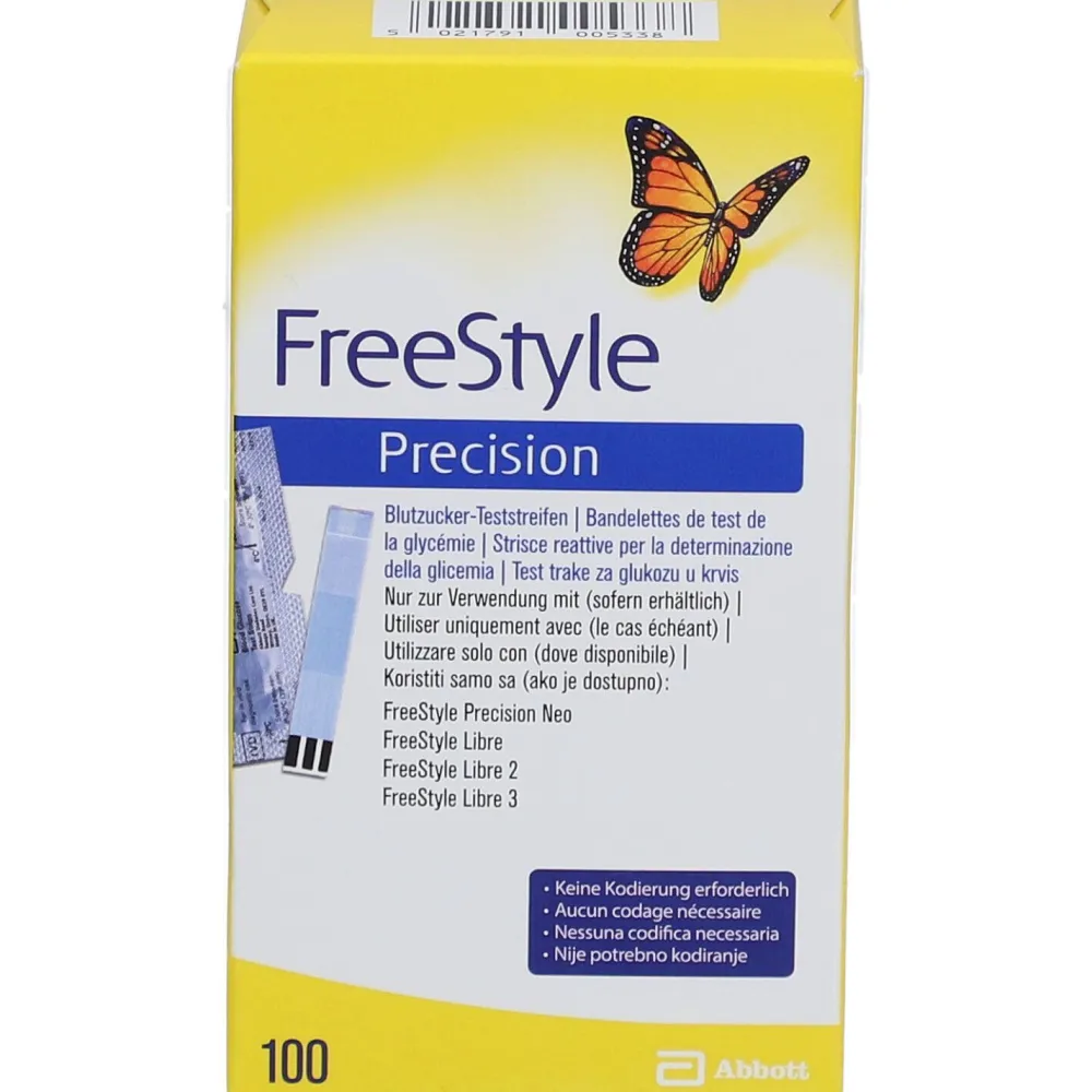 Abbott FreeStyle Precision Blutzucker-Teststreifen| Discount