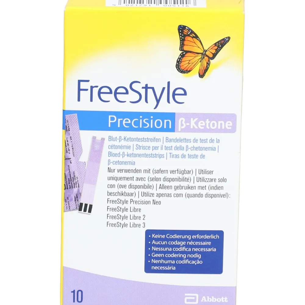 Abbott FreeStyle Precision β-Ketone Teststreifen| Sale