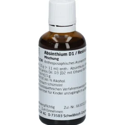 Absinthium D1 Resina Laricis D3 aa Dilution|WELEDA Online