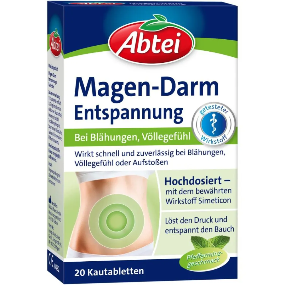 Magen-Darm Entspannungs-Tabletten|Abtei Outlet