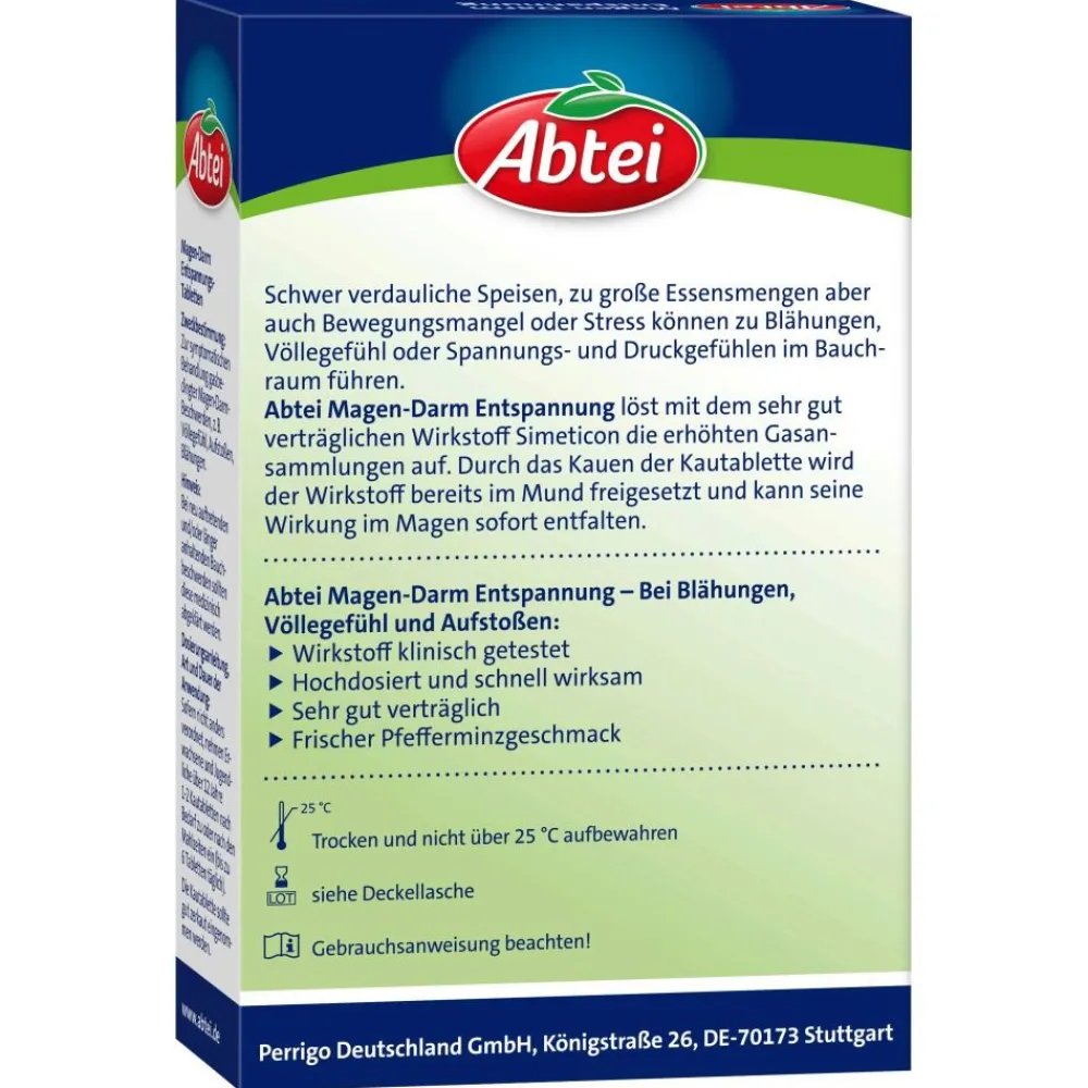 Magen-Darm Entspannungs-Tabletten|Abtei Outlet