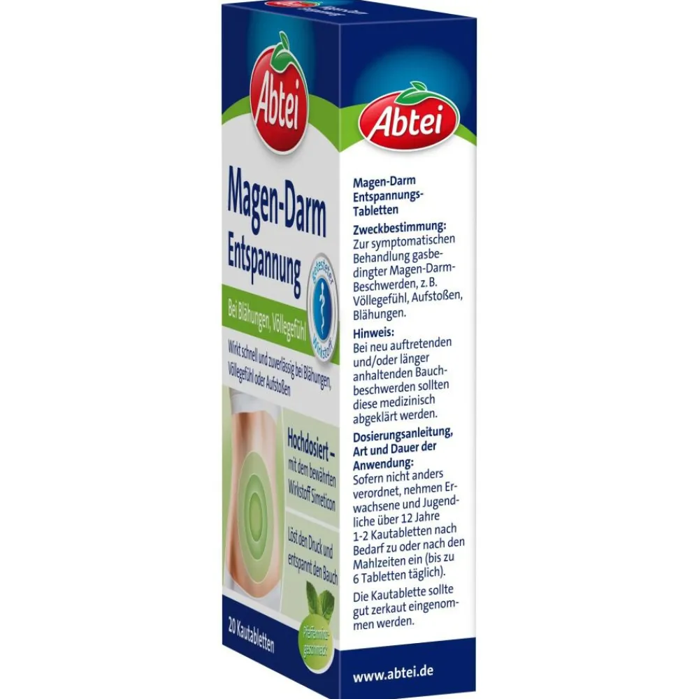 Magen-Darm Entspannungs-Tabletten|Abtei Outlet