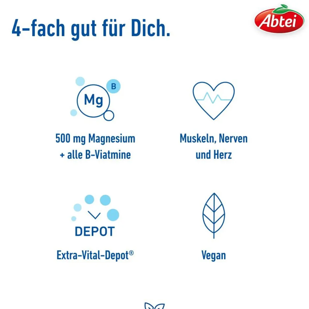 Magnesium 500 Plus Extra-Vital-Depot>Abtei Online