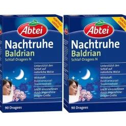 Abtei Nachtruhe Baldrian Schlaf-Dragees N> Best
