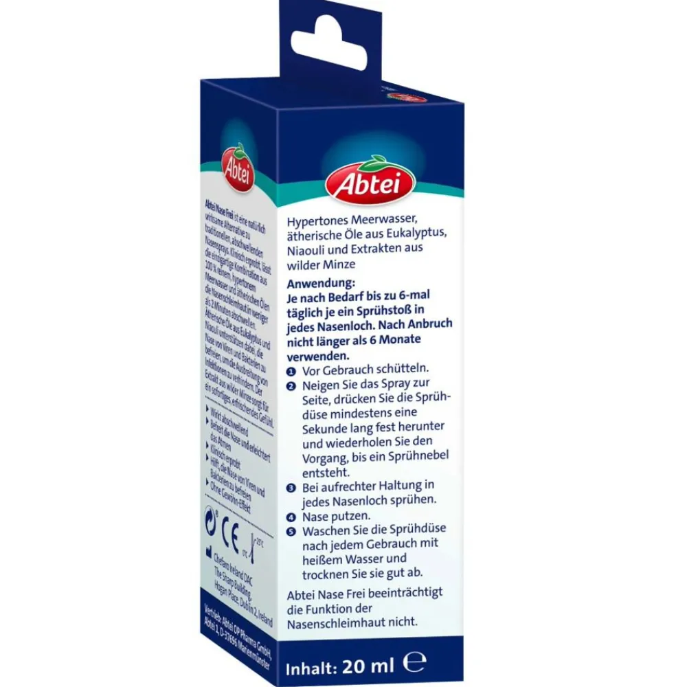 Nase Frei Abschwellendes Spray|Abtei Best