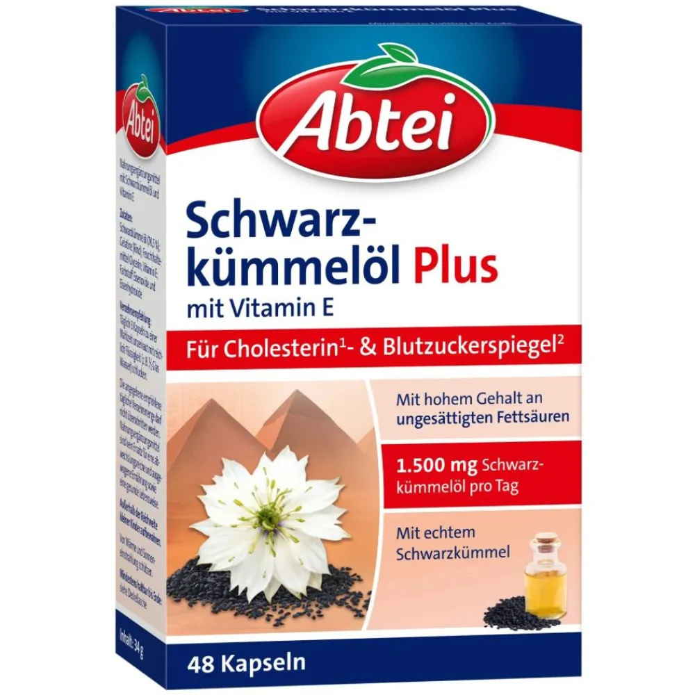 Schwarzkümmelöl Plus|Abtei New