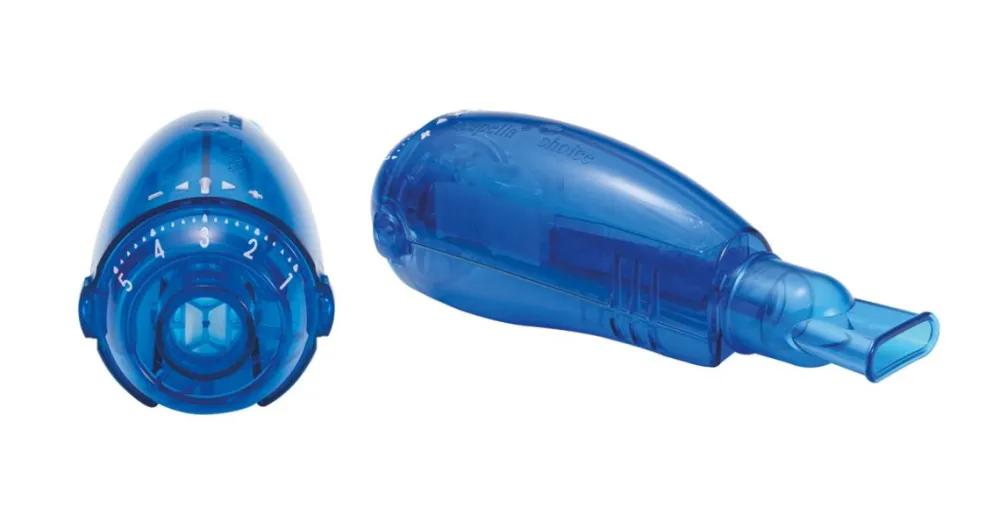 acapella Choice blue Vibrations-PEP-Therapiesystem> Outlet