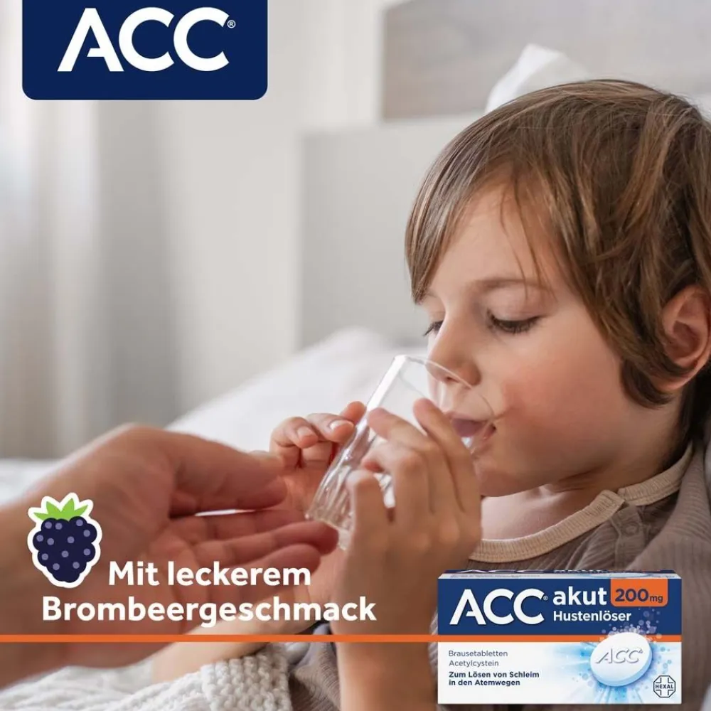® akut 200 mg bei Husten - Schleimlöser für die ganze Familie, ab 2 Jahren>ACC Clearance
