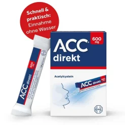 ® direkt 600 mg bei Husten - als Direkt-Stick für unterwegs, nur 1 x täglich|ACC New