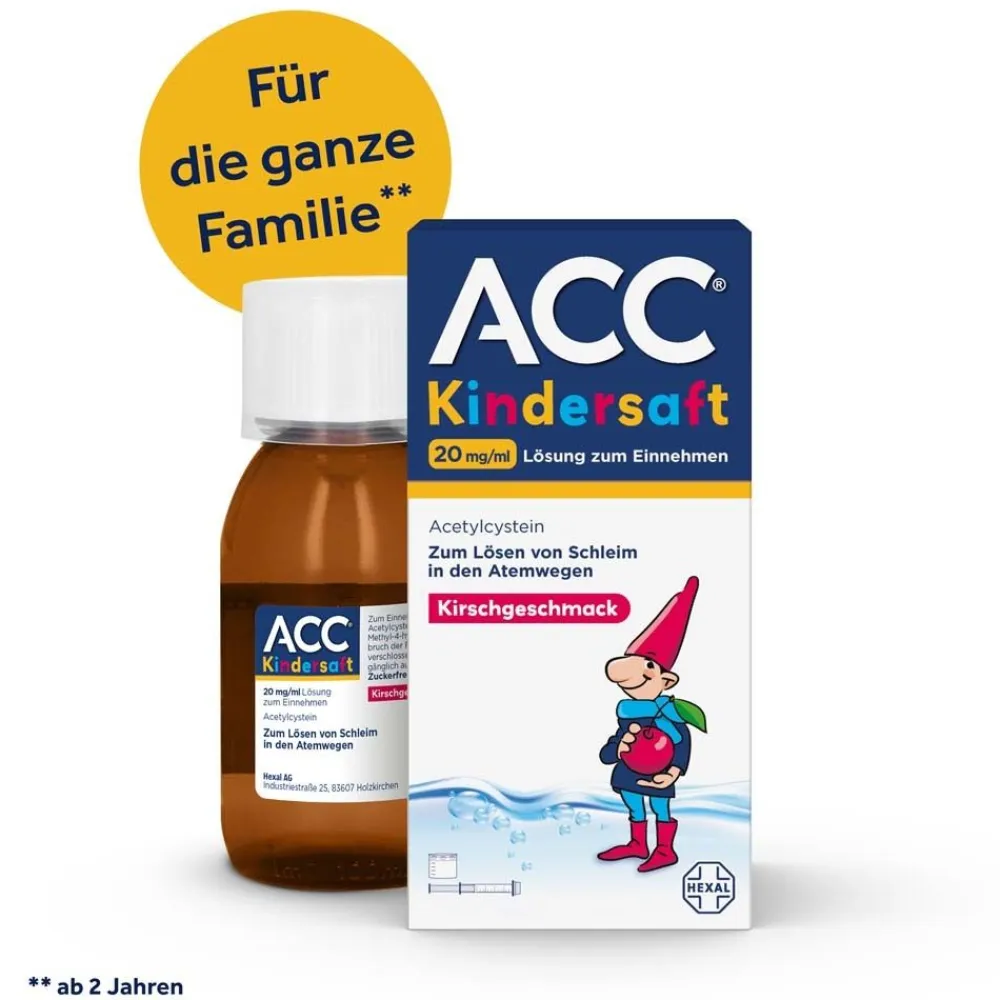 ® Kindersaft - Hustensaft für Kinder ab 2 Jahren mit leckerem Kirschgeschmack>ACC Sale