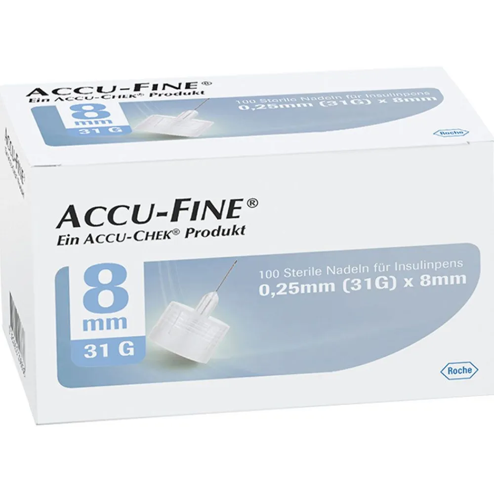 ACCU-FINE® sterile Nadeln 8 mm (31G)| Hot