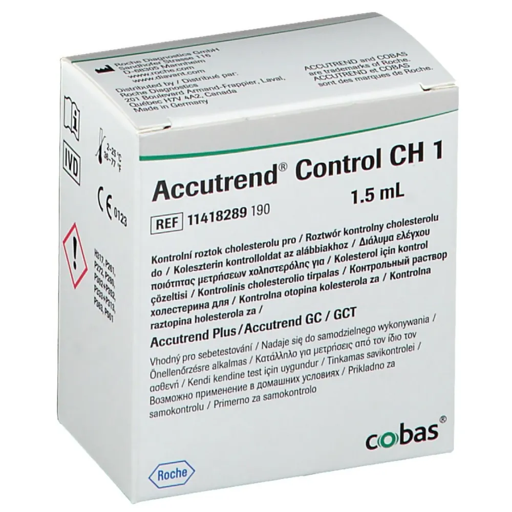 Accutrend® Control CH1 Lösung> Hot
