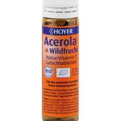 Acerola und Wildfrucht Vitamin C Lutschtabletten|Hoyer Outlet