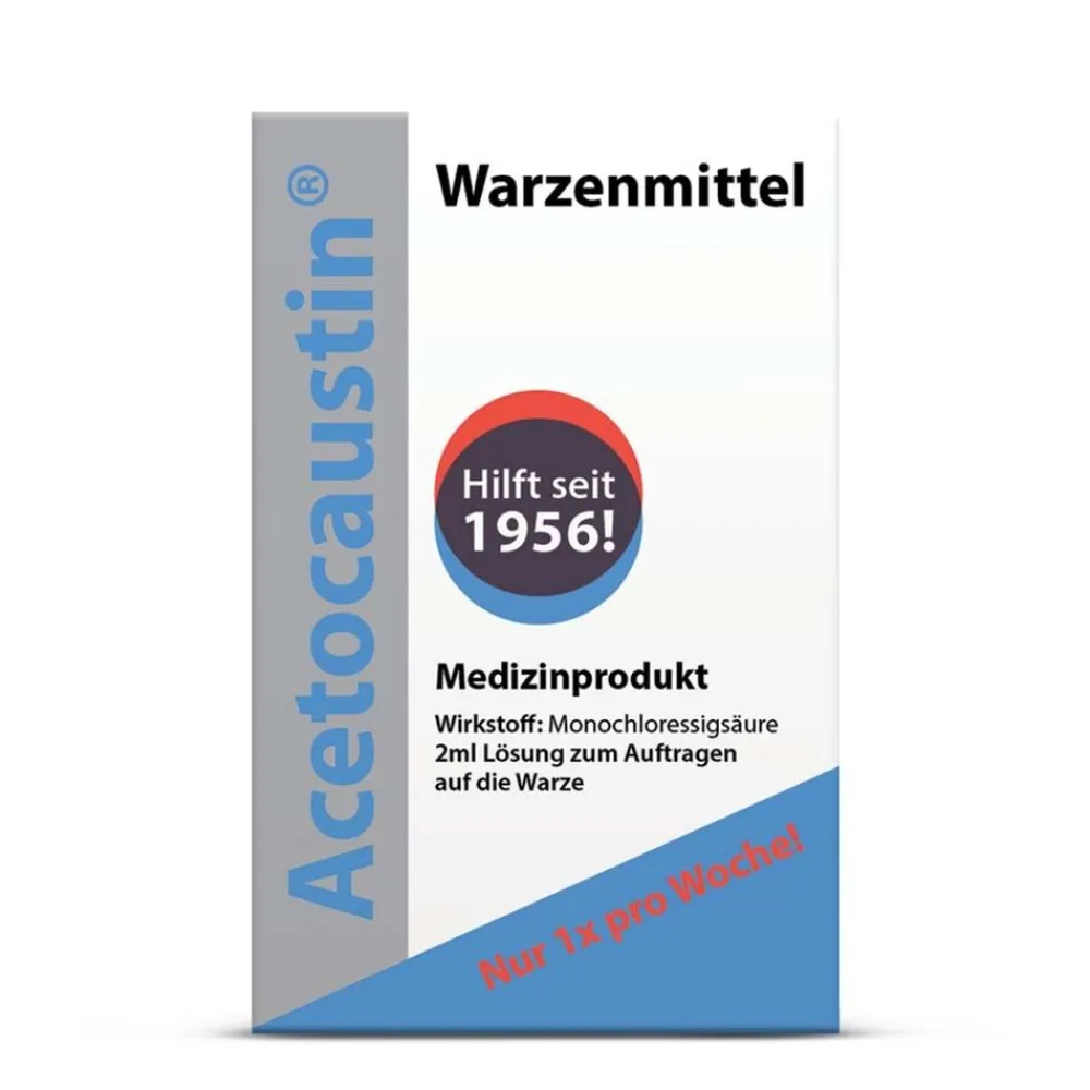 Acetocaustin Lösung Warzenmittel> New