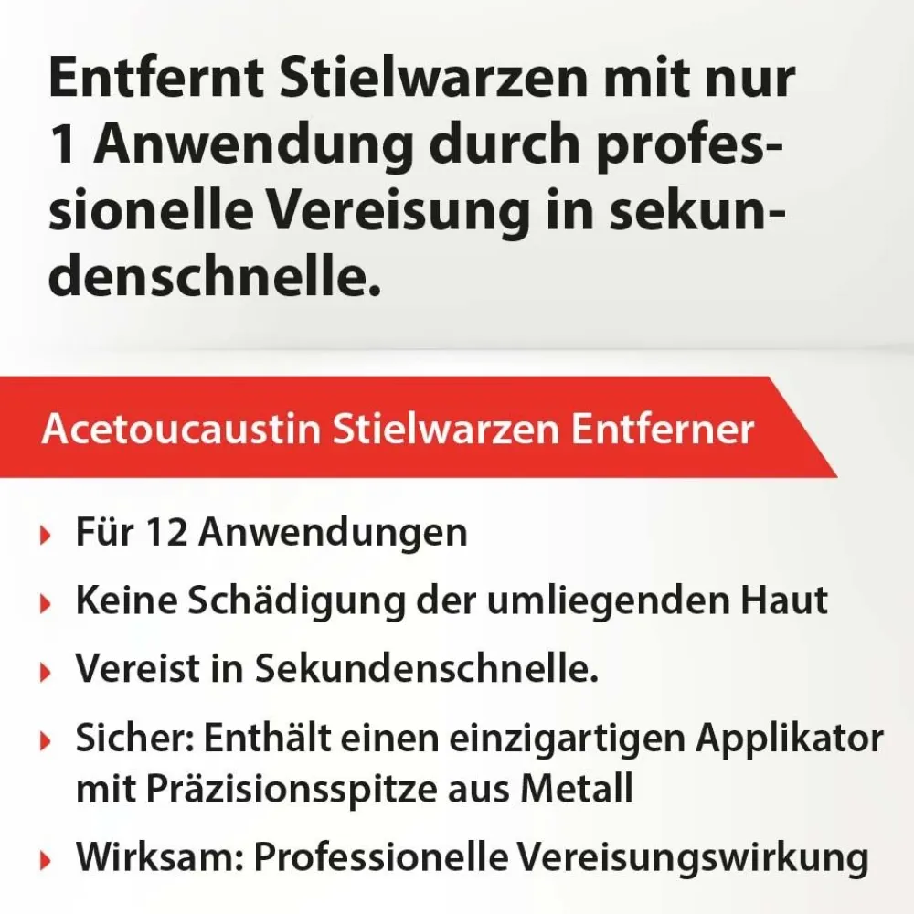 Acetocaustin Stielwarzen Entferner Stift> Clearance