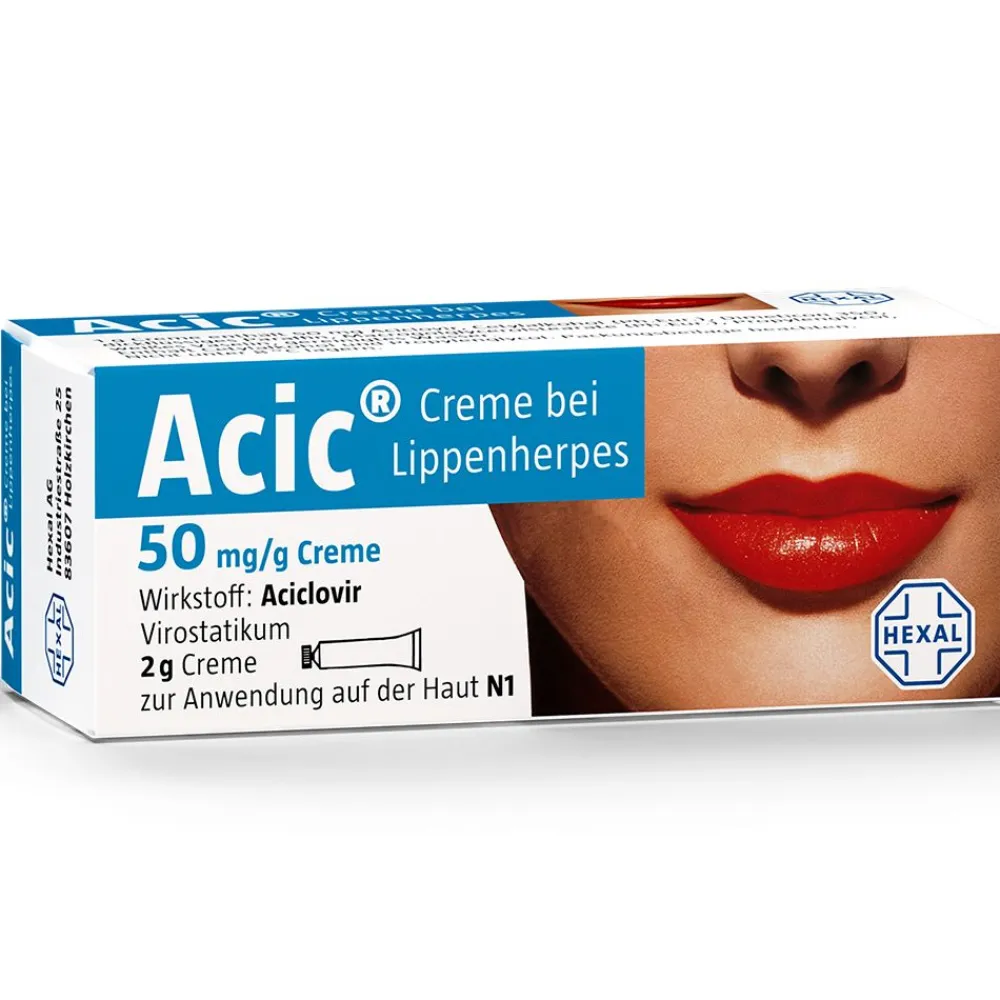 Acic® Creme bei Lippenherpes| Clearance