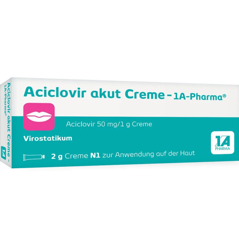 Aciclovir akut Creme - 1A Pharma®|1 A Pharma