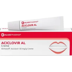 Aciclovir AL Creme bei Lippenherpes|Aliud Sale