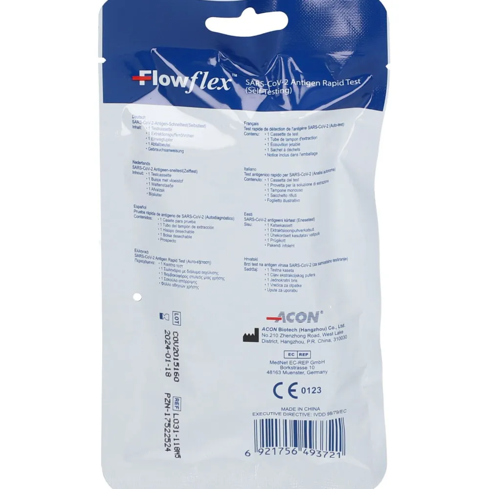 Acon Flowflex™ SARS-CoV-2 Antigen Schnelltest> Best