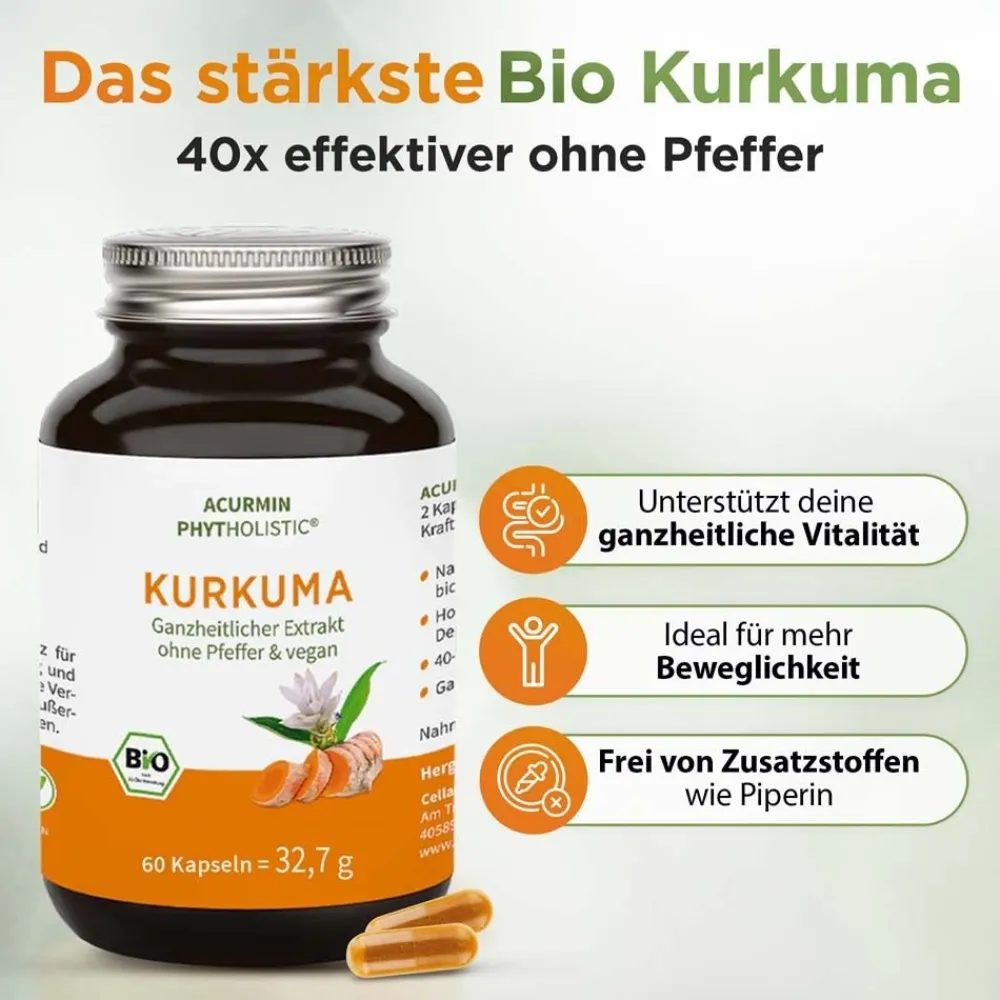 Acurmin Phytholistic® - Bio Kurkuma> Online