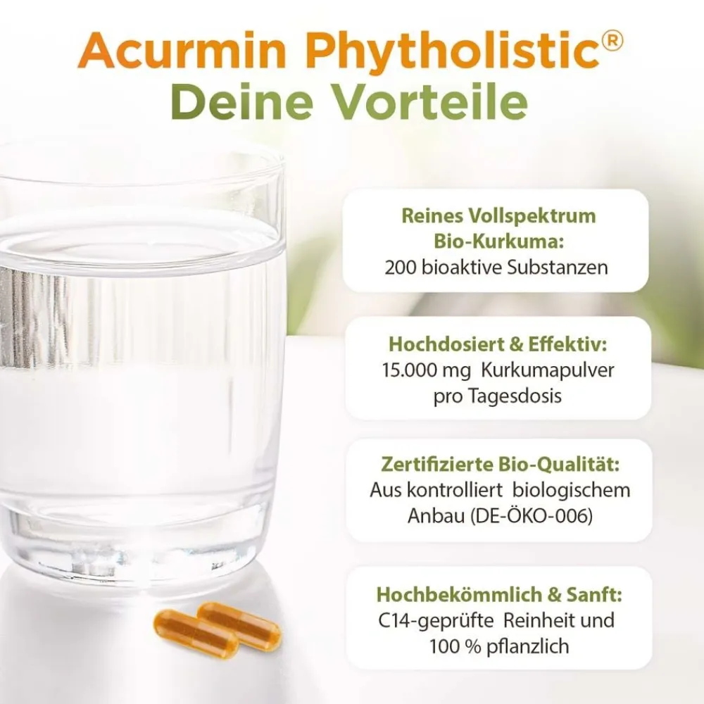 Acurmin Phytholistic® - Bio Kurkuma> Online