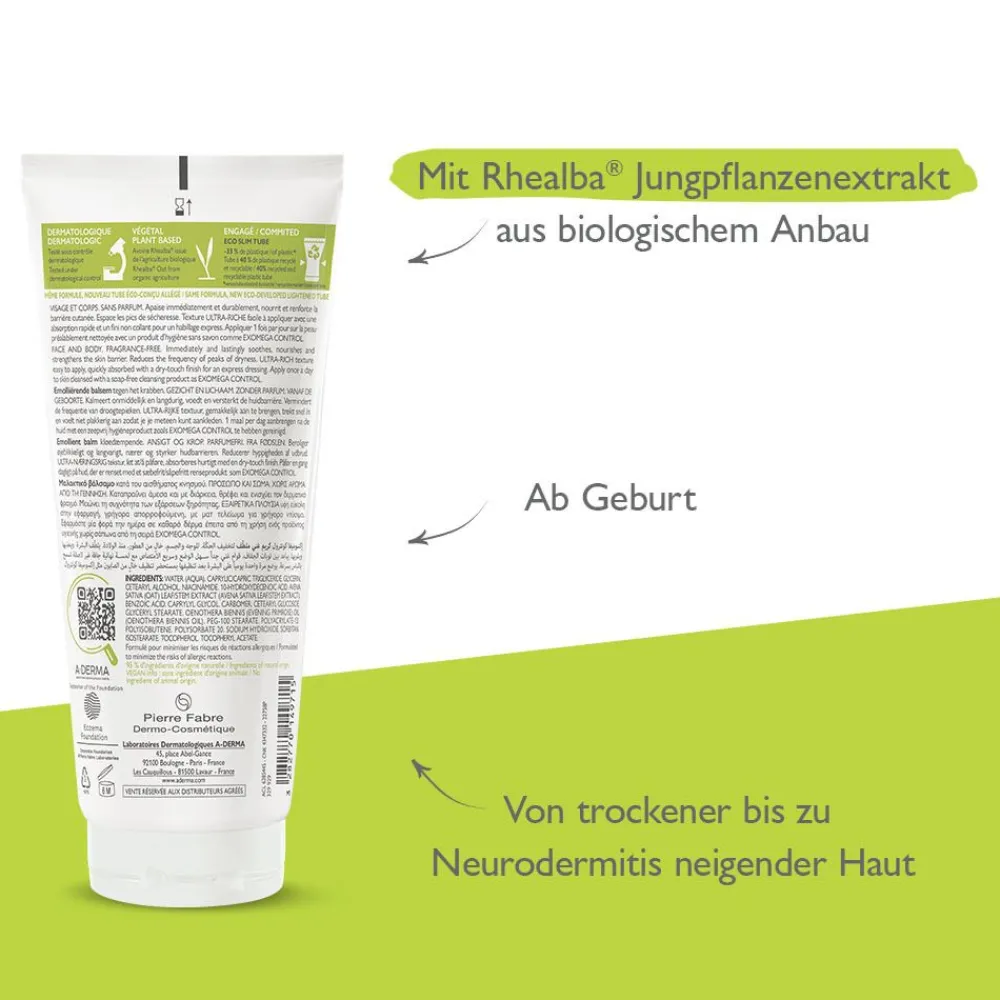EXOMEGA Control Balsam Sterile Kosmetik|A-Derma