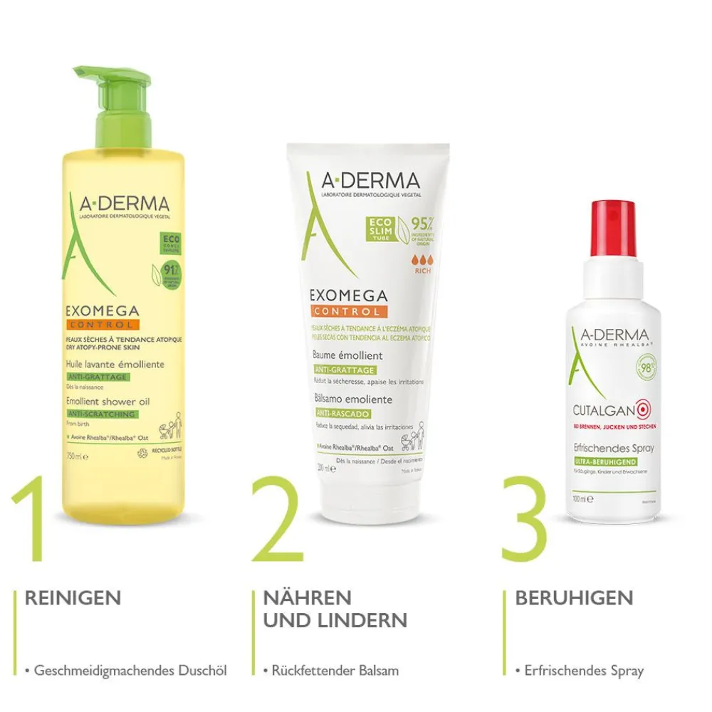 EXOMEGA Control Balsam Sterile Kosmetik|A-Derma
