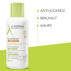EXOMEGA Control Creme für zu Neurodermitis neigende Haut|A-Derma Hot