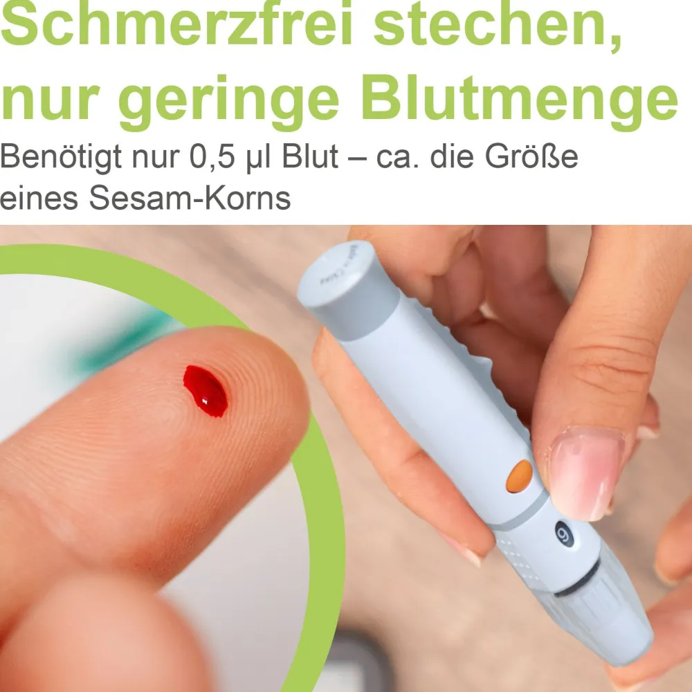 adia Blutzuckermessgeräte-Set (mg/dl) + 60 Teststreifen|diabetikerbedarf Clearance