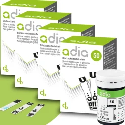 adia Blutzuckerteststreifen, 200 Stück>diabetikerbedarf Clearance