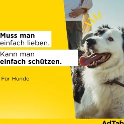 AdTab Kautabletten für Hunde über 22 bis 45 kg gegen Zecken und Flöhe, schnelle Abtötung von Parasiten für die Dauer von einem Monat| Clearance
