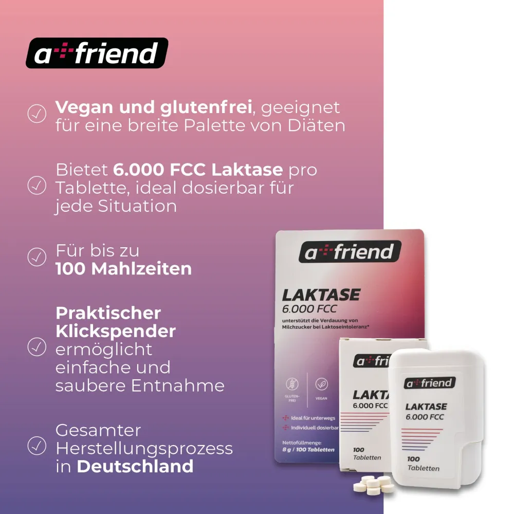 A Friend Laktase 6.000 FCC Tabletten> Outlet