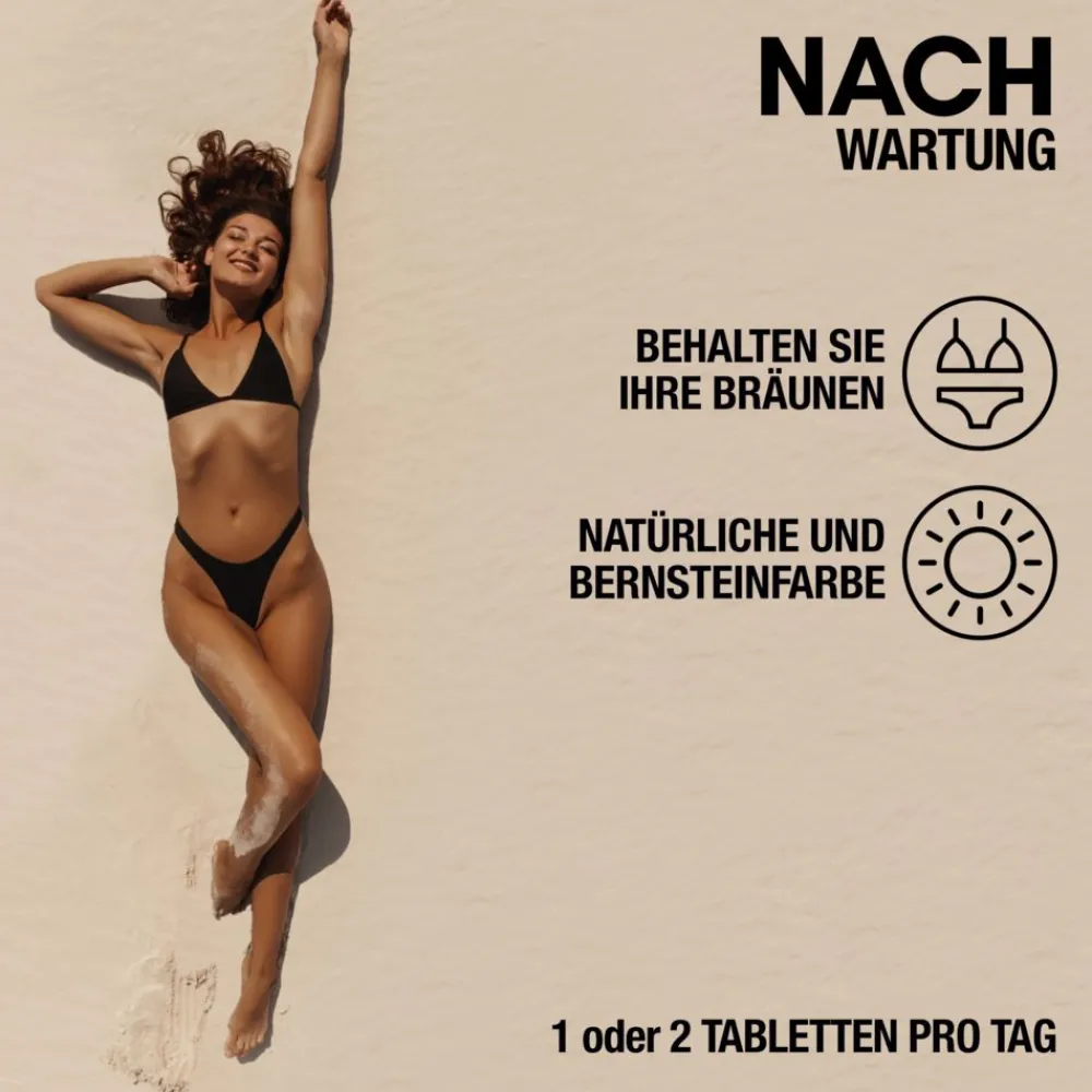 Agocap – Beta-Carotin Bräunungskapseln – Sonnenbräune Komplex mit Lycopin, Kupfer, Selen & Vitaminen> Hot
