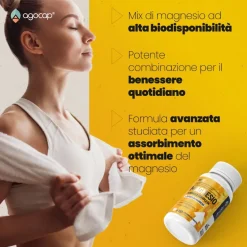 Agocap – Magnesium Komplex aus 5 Quellen – für Muskeln, Energie & Nerven – Nahrungsergänzungsmittel><noscript><img width=
