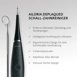 DEPLAQUED Schall-Zahnreiniger|AILORIA Best