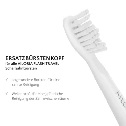 FLASH TRAVEL Ersatzbürstenköpfe 6er Set|AILORIA Outlet