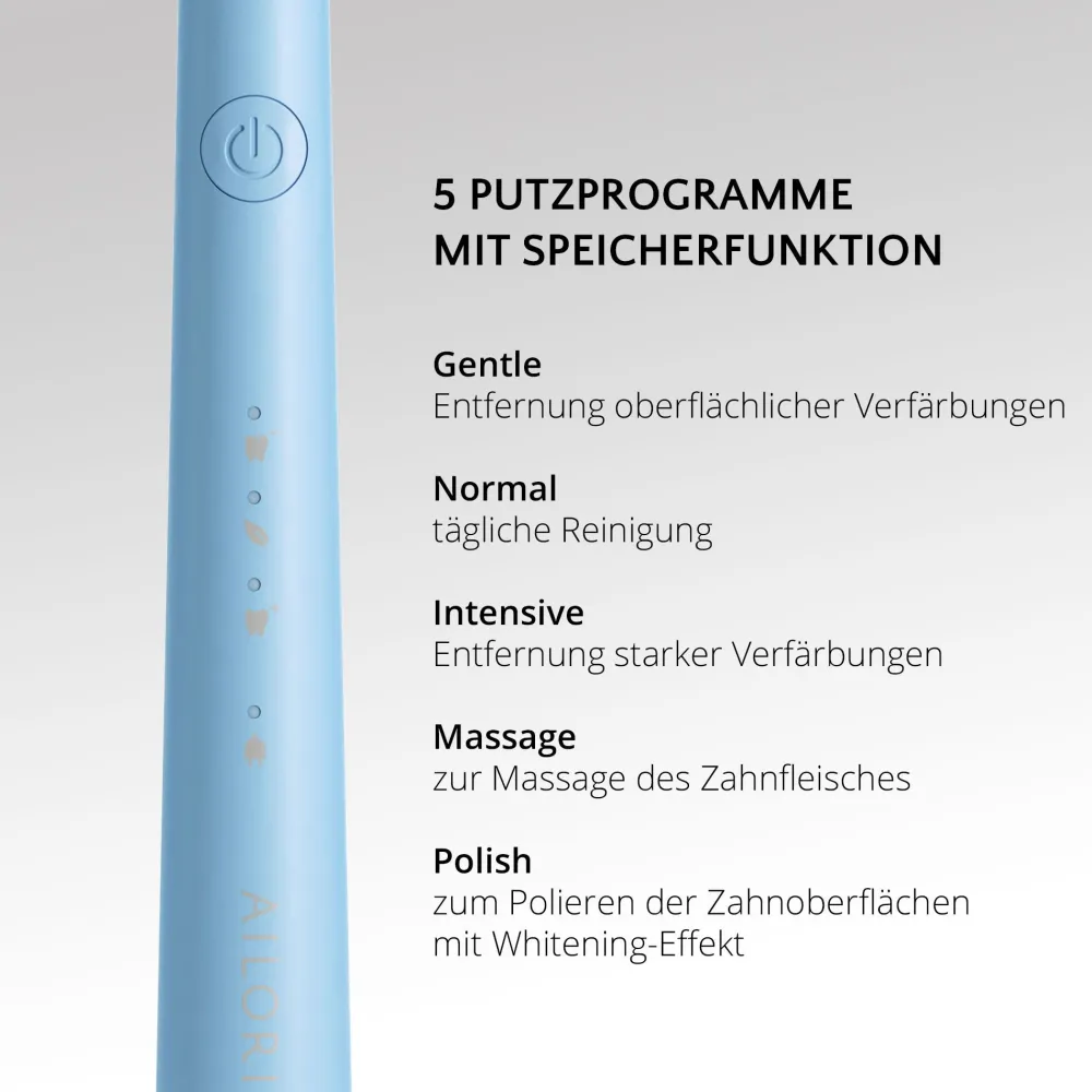 PRO SMILE Schallzahnbürste USB|AILORIA Clearance