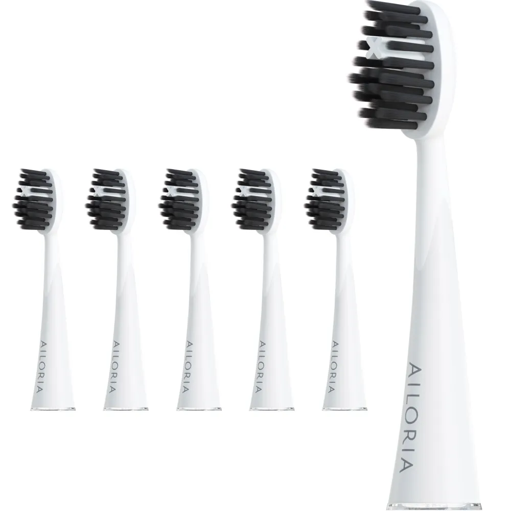 SHINE BRIGHT Charcoal Ersatzbürstenköpfe 6er Set>AILORIA Discount
