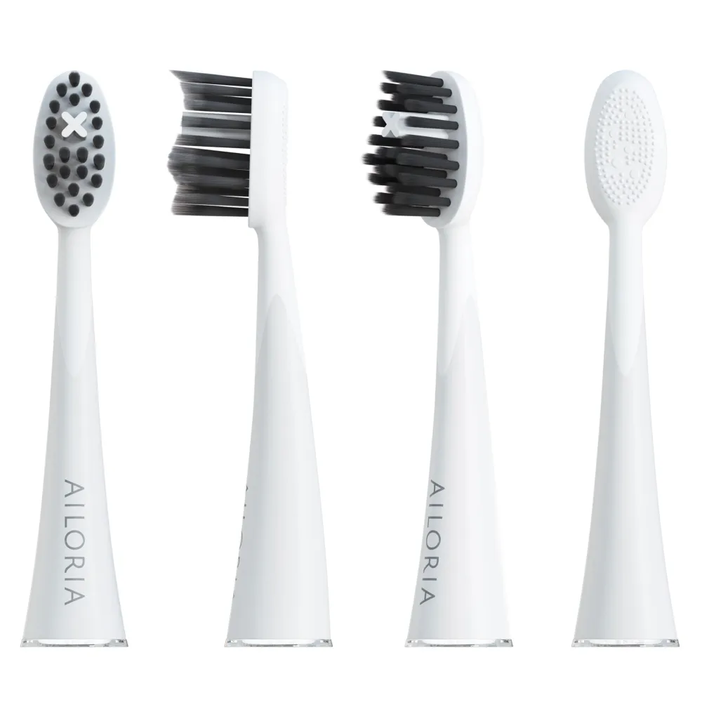 SHINE BRIGHT Charcoal Ersatzbürstenköpfe 6er Set>AILORIA Discount