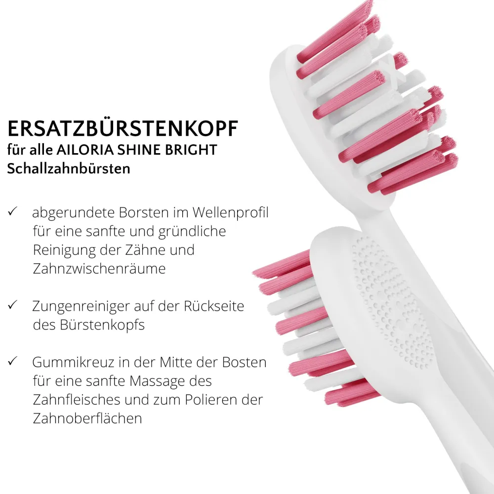 SHINE BRIGHT Extra Clean Ersatzbürstenköpfe 6er Set>AILORIA Sale