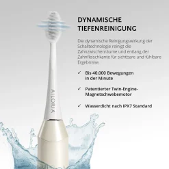 SHINE BRIGHT SET USB-Schallzahnbürste|AILORIA Discount