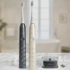 SHINE BRIGHT SET USB-Schallzahnbürste|AILORIA Discount