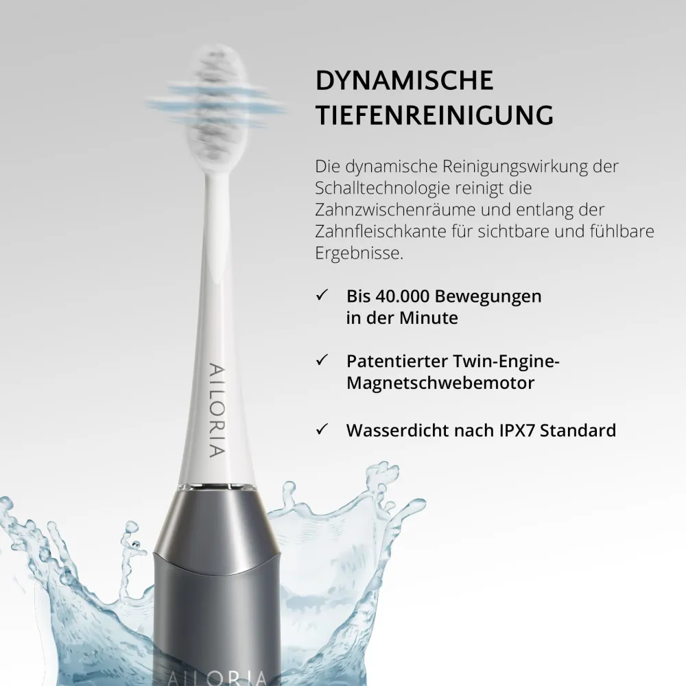 SHINE BRIGHT USB-Schallzahnbürste>AILORIA Outlet