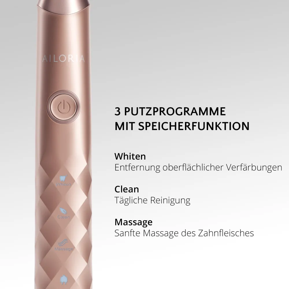 SHINE BRIGHT USB-Schallzahnbürste Limited Edition>AILORIA Outlet