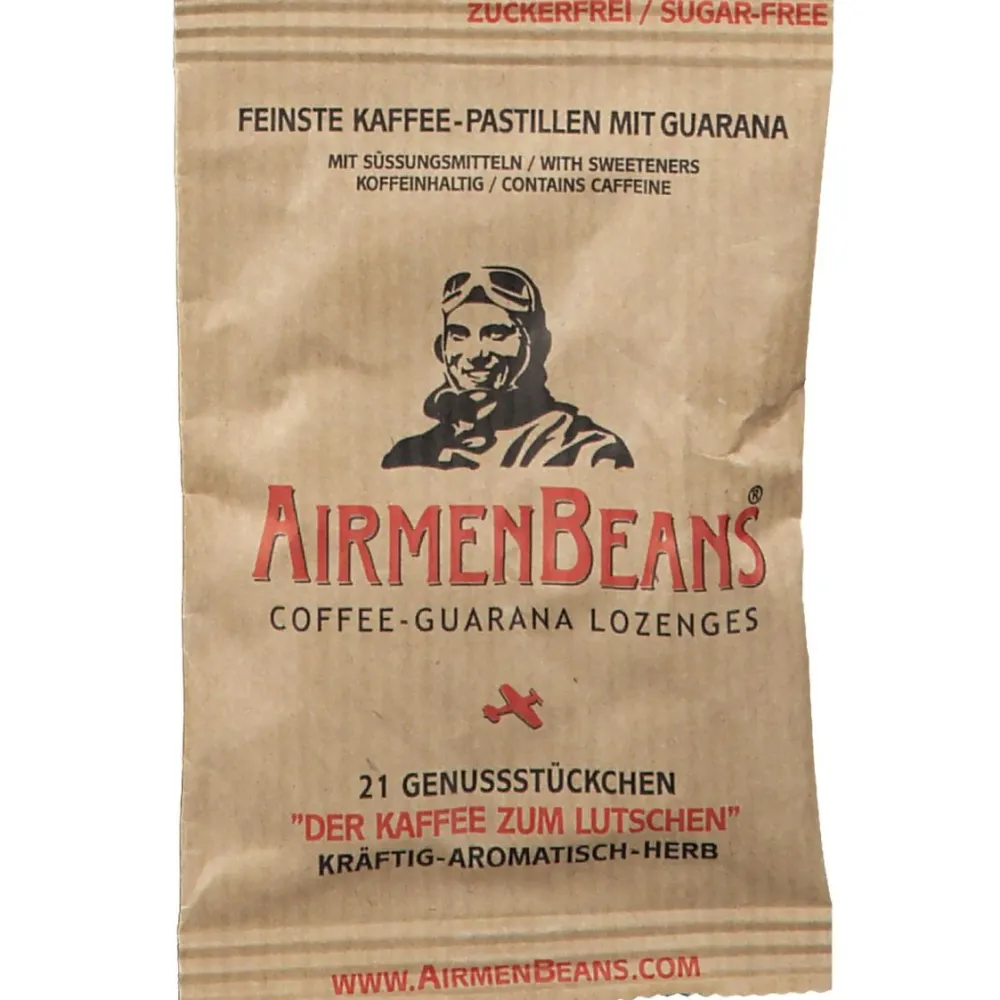 Airmenbeans Kaffee-Guarana Pastillen> Hot