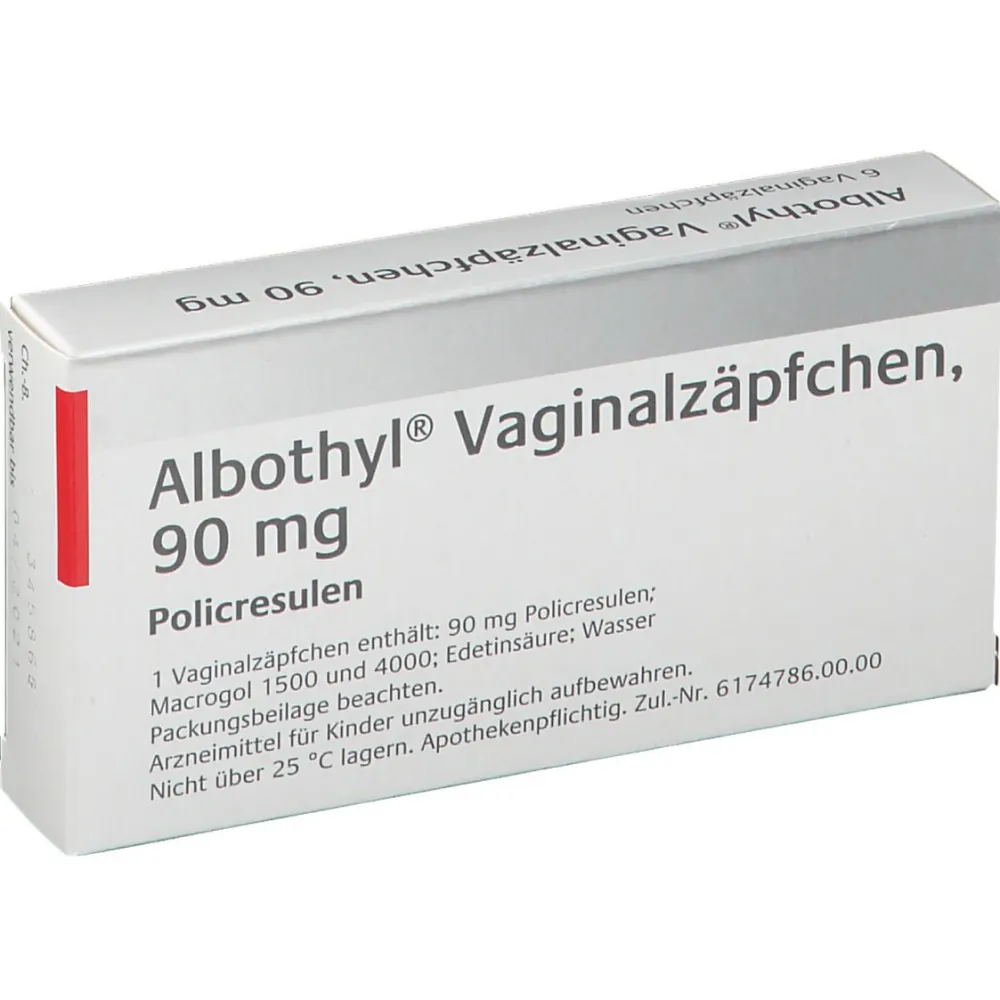 Albothyl® Vaginalzäpfchen| Hot
