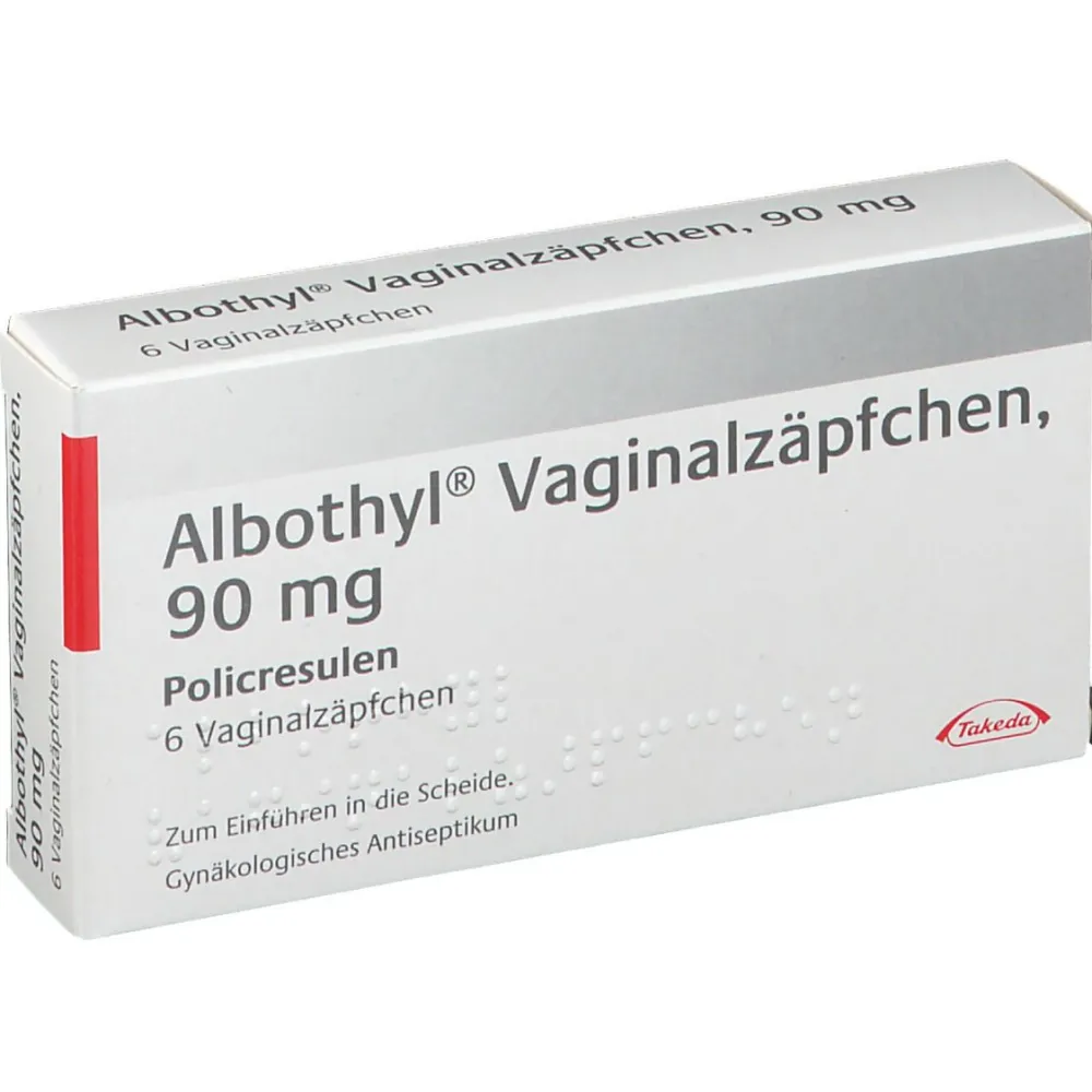 Albothyl® Vaginalzäpfchen| Hot