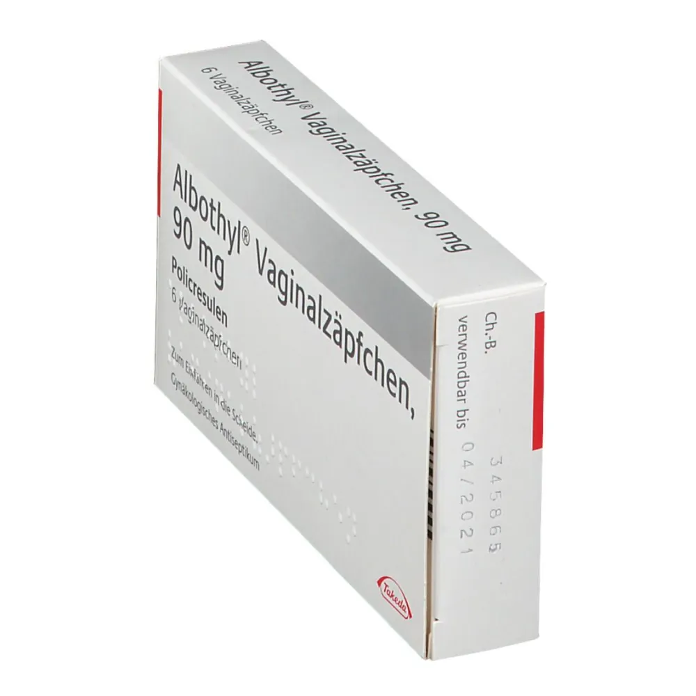 Albothyl® Vaginalzäpfchen| Hot